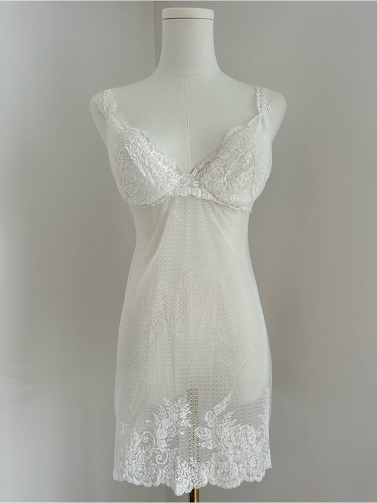 La Perla Other - La Perla Elegant White  Lace Chemise